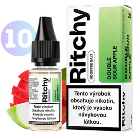e-liquid Ritchy Salt DOUBLE SOUR APPLE 10ml 10mg