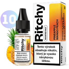 e-liquid Ritchy Salt PINEAPPLE MANGO PEACH 10ml 10mg