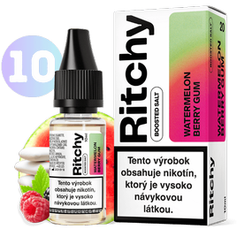 e-liquid Ritchy Salt WATERMELON BERRY GUM 10ml 10mg