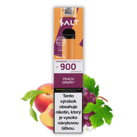 SALT SWITCH 900 poťahov PEACH GRAPE (Broskyňa, Hrozno)  20mg