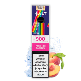 SALT SWITCH 900 poťahov RAINBOW PEACH ICE (Ľadová broskyňa) 20mg