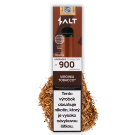 SALT SWITCH 900 poťahov VIRGINIA TOBACCO (Tabak Virgínia) 20mg