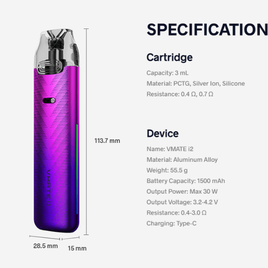 e-cigareta-voopoo-vmate-i2-pod-1500mAh-specification.png