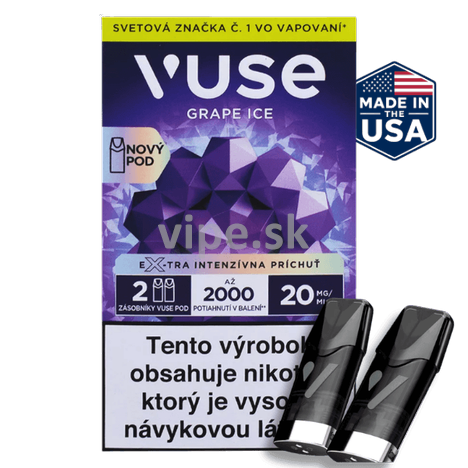 VUSE-2pods-grape-ice-20mg-2000-potiahnuti