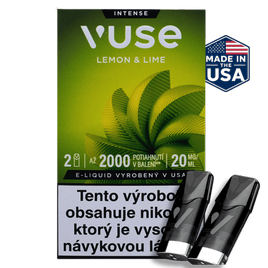 VUSE-2pods-lemon-lime-20mg-2000-potiahnuti