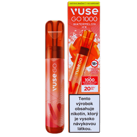 e-cigareta VUSE GO 1000 poťahov WATERMELON ICE (Ľadový melón) 20mg